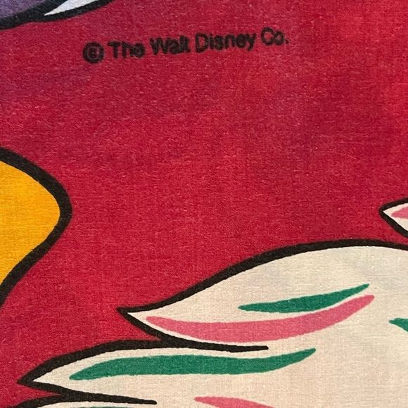 LVintage 80s Disney Mickey Mouse & Friends Sports curtains - Picture 4 of 5